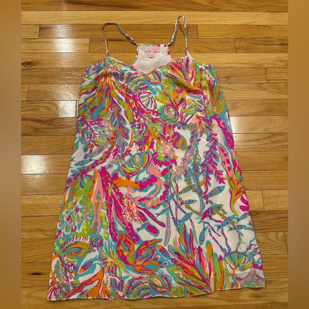 Lilly Pulitzer Scuba to Cuba White Dress